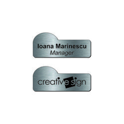 ecuson abs personalizat 3x7 cm - ECS03